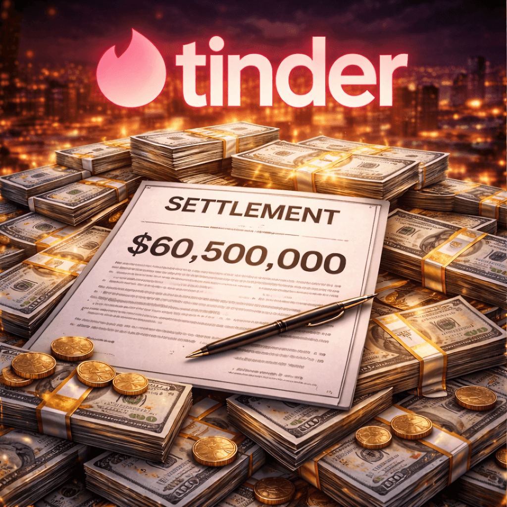 Tinder Agrees to Pay $60.5M in Settlement Over Discriminatory Pricing