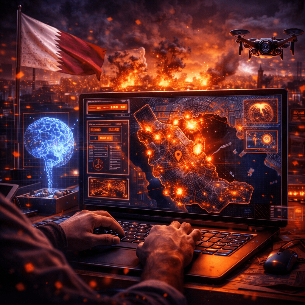 Geolocating Missile Strikes in Qatar: A Breakthrough in AI-Powered Conflict Analysis