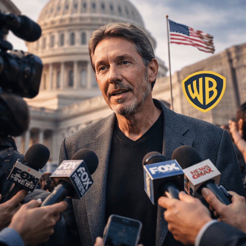 MAGA's Sudden Silence on Overseas Influence: Unpacking the Larry Ellison Warner Bros Bid