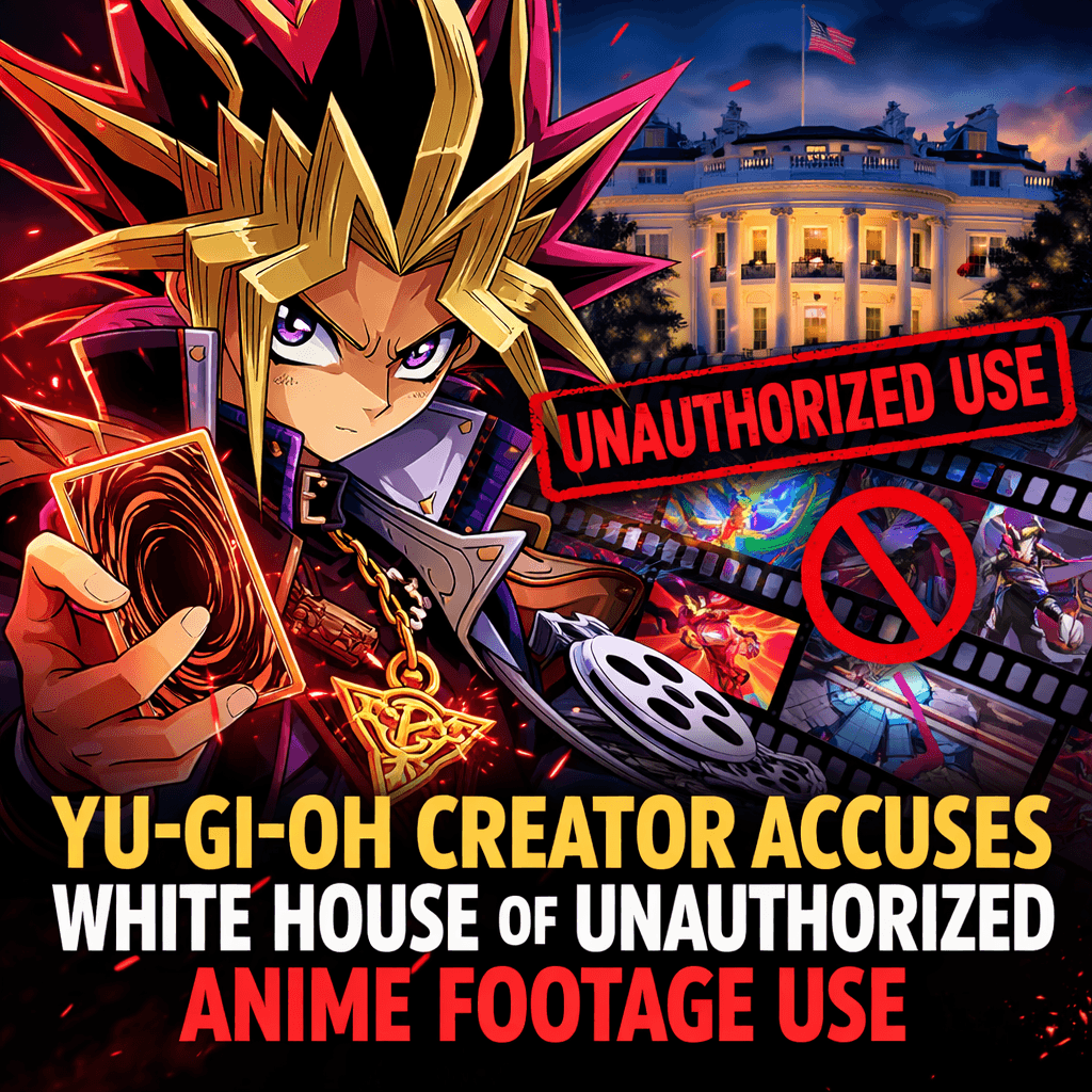Yu-Gi-Oh Creator Accuses White House of Unauthorized Anime Footage Use