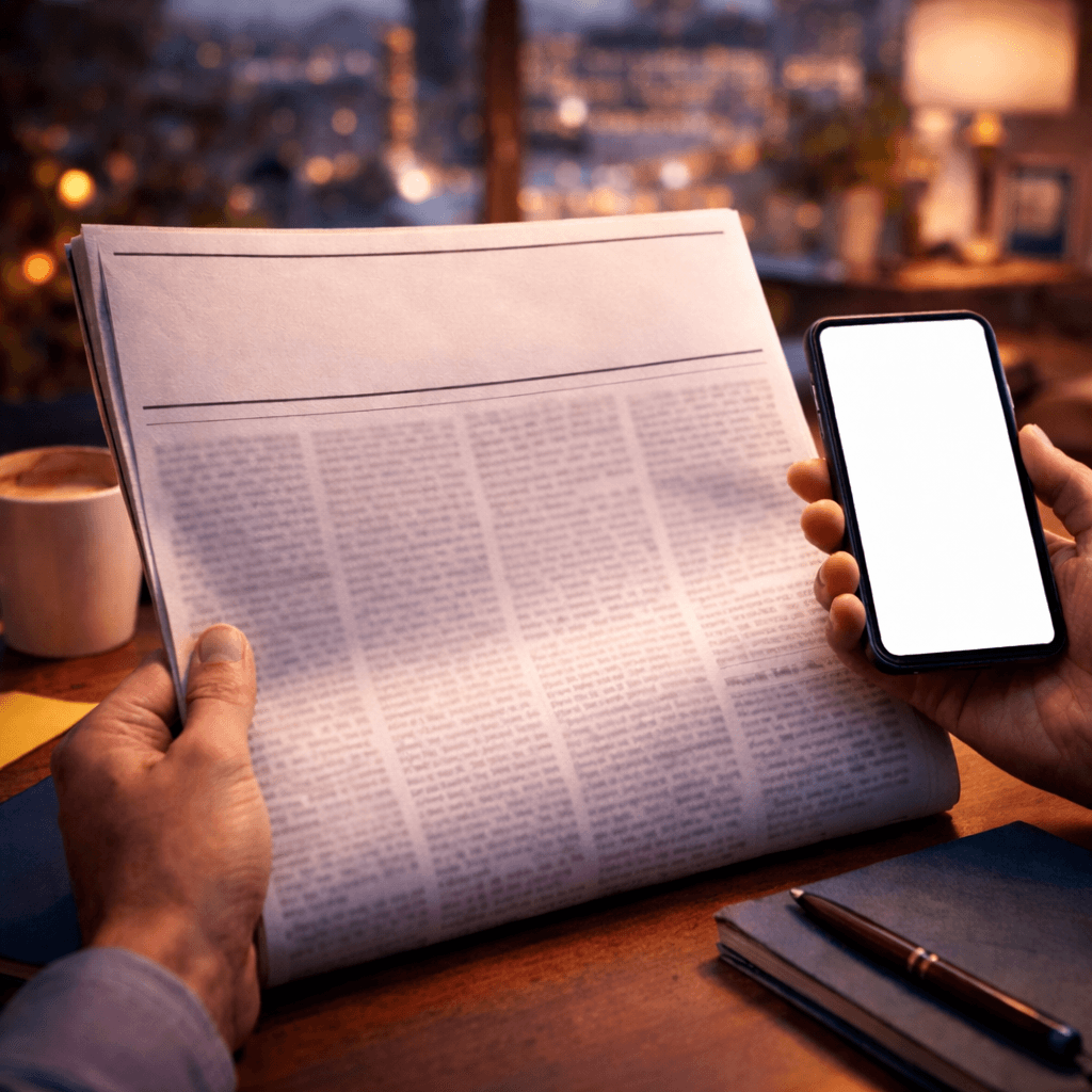 The Impact of a Newsless Day