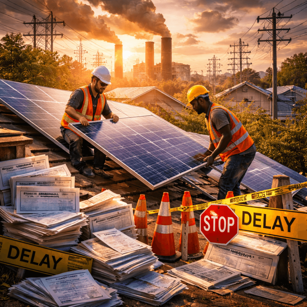 The Future of Solar Energy: Utilities' Delay Tactics Threaten Easy-to-Use Solar Panels