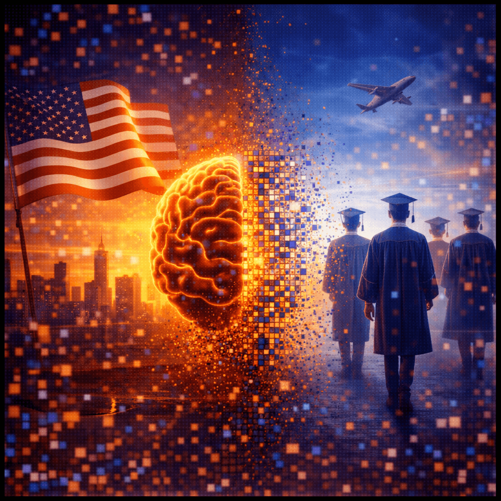 Brain Drain: U.S. Loses Over 10,000 STEM Ph.D.s Since 2017