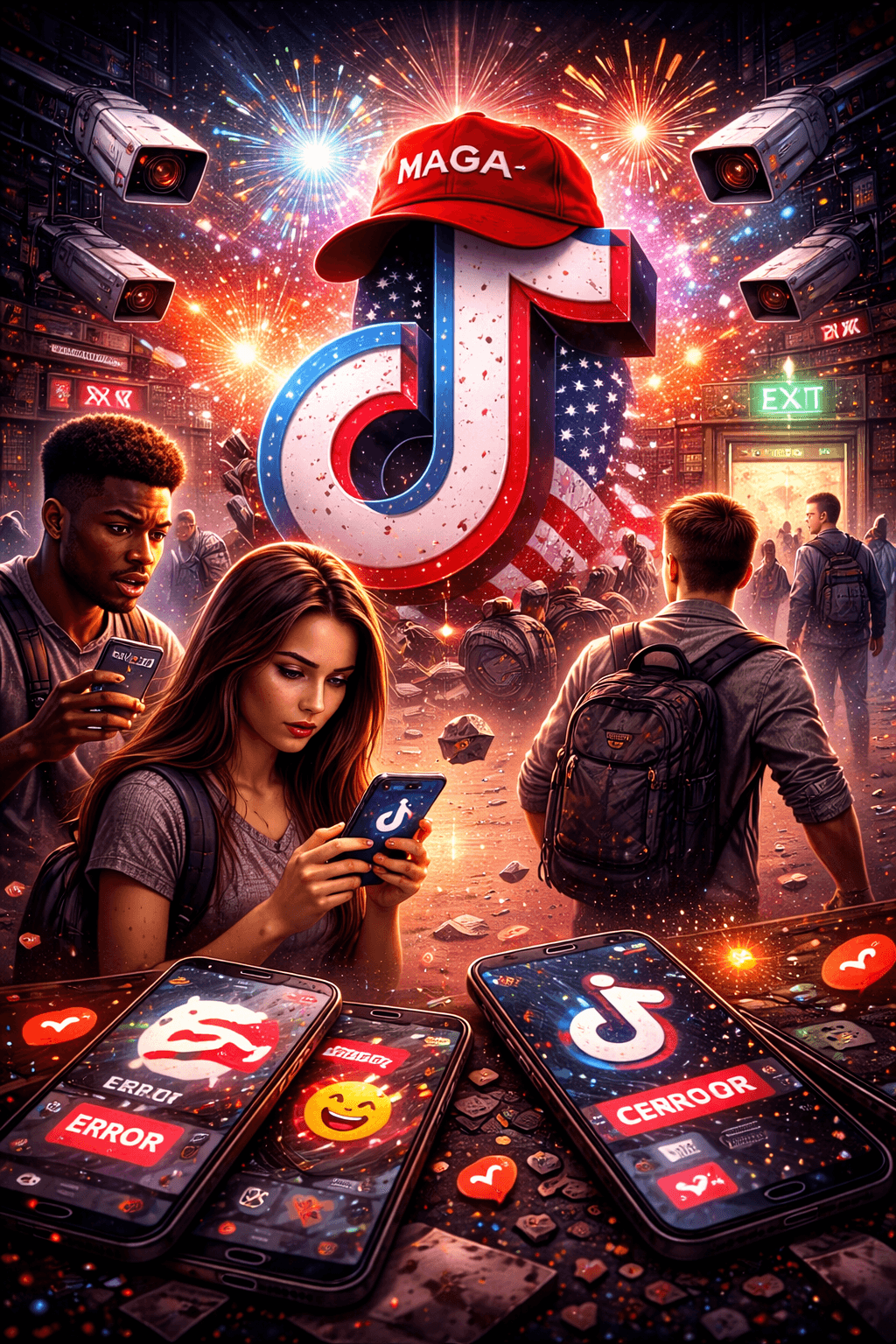 TikTok's MAGA Makeover: Censorship Fears and Tech Issues Drive Users Away