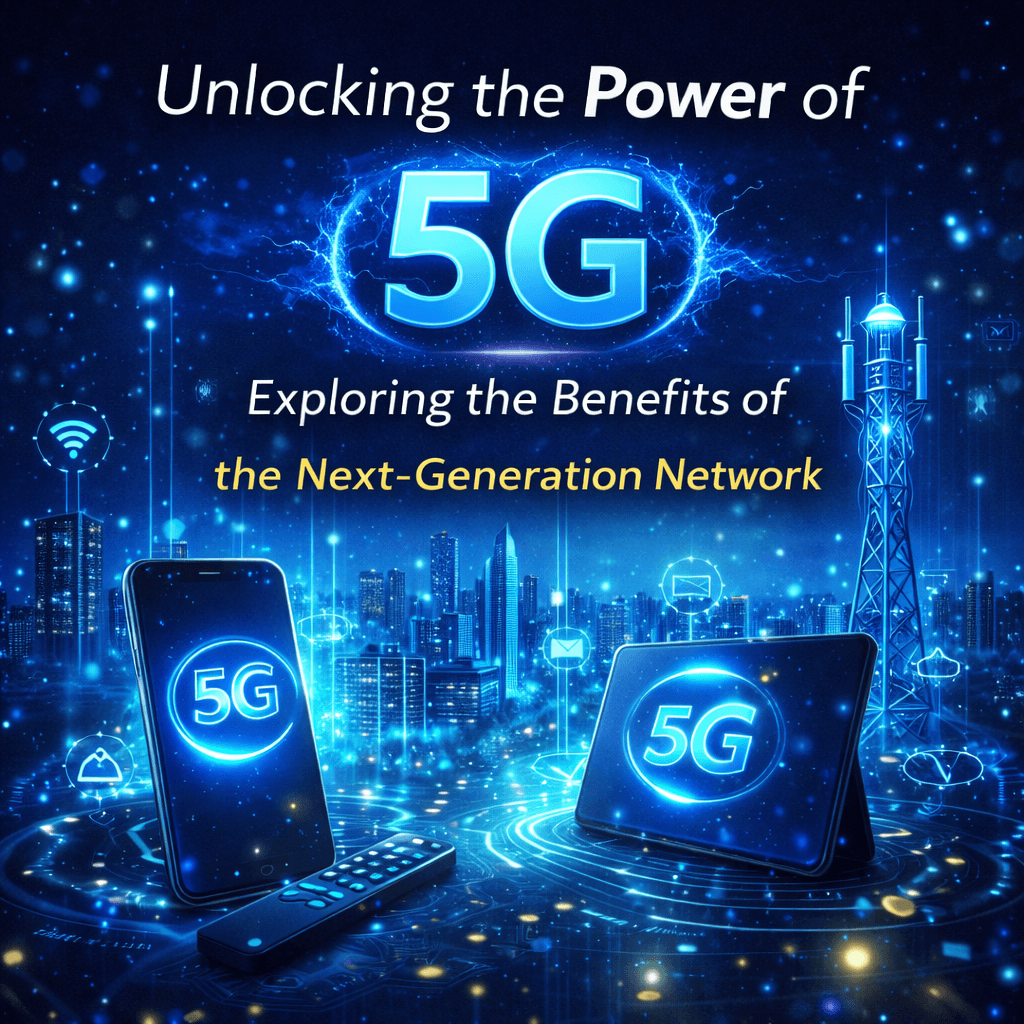 Unlocking the Power of 5G: Exploring the Benefits of the Next-Generation Network