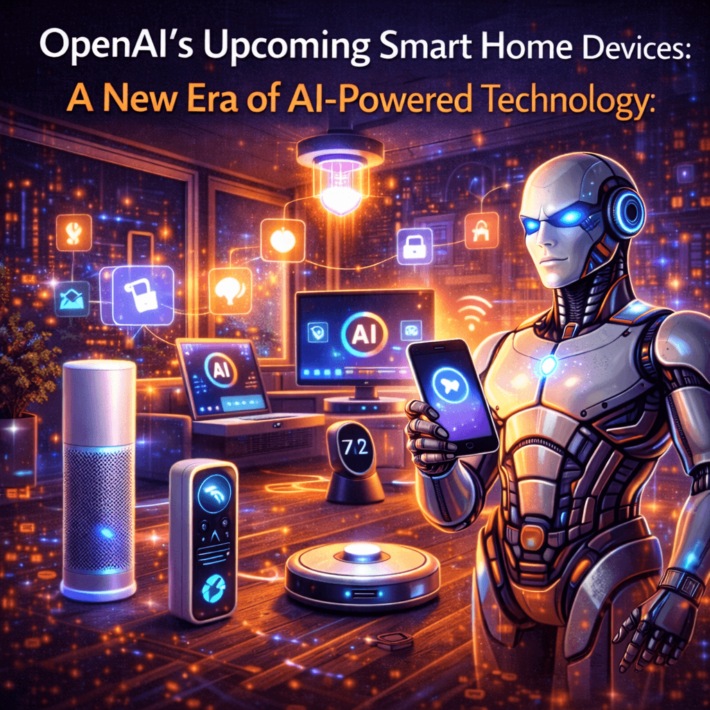 OpenAI's Upcoming Smart Home Devices: A New Era of AI-Powered Technology