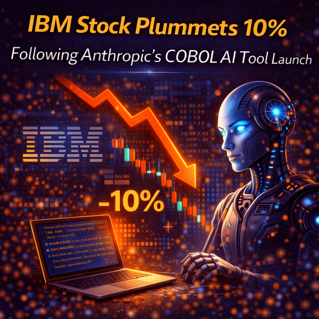 IBM Stock Plummets 10% Following Anthropic's COBOL AI Tool Launch