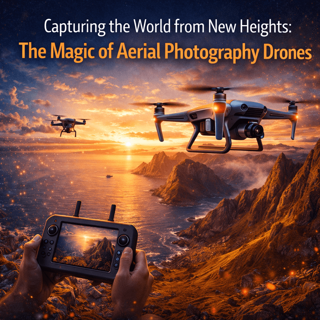 Capturing the World from New Heights: The Magic of Aerial Photography Drones