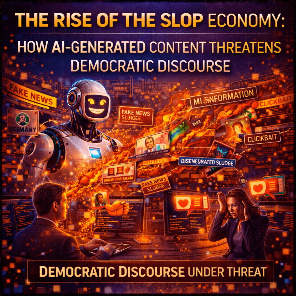 The Rise of the Slop Economy: How AI-Generated Content Threatens Democratic Discourse