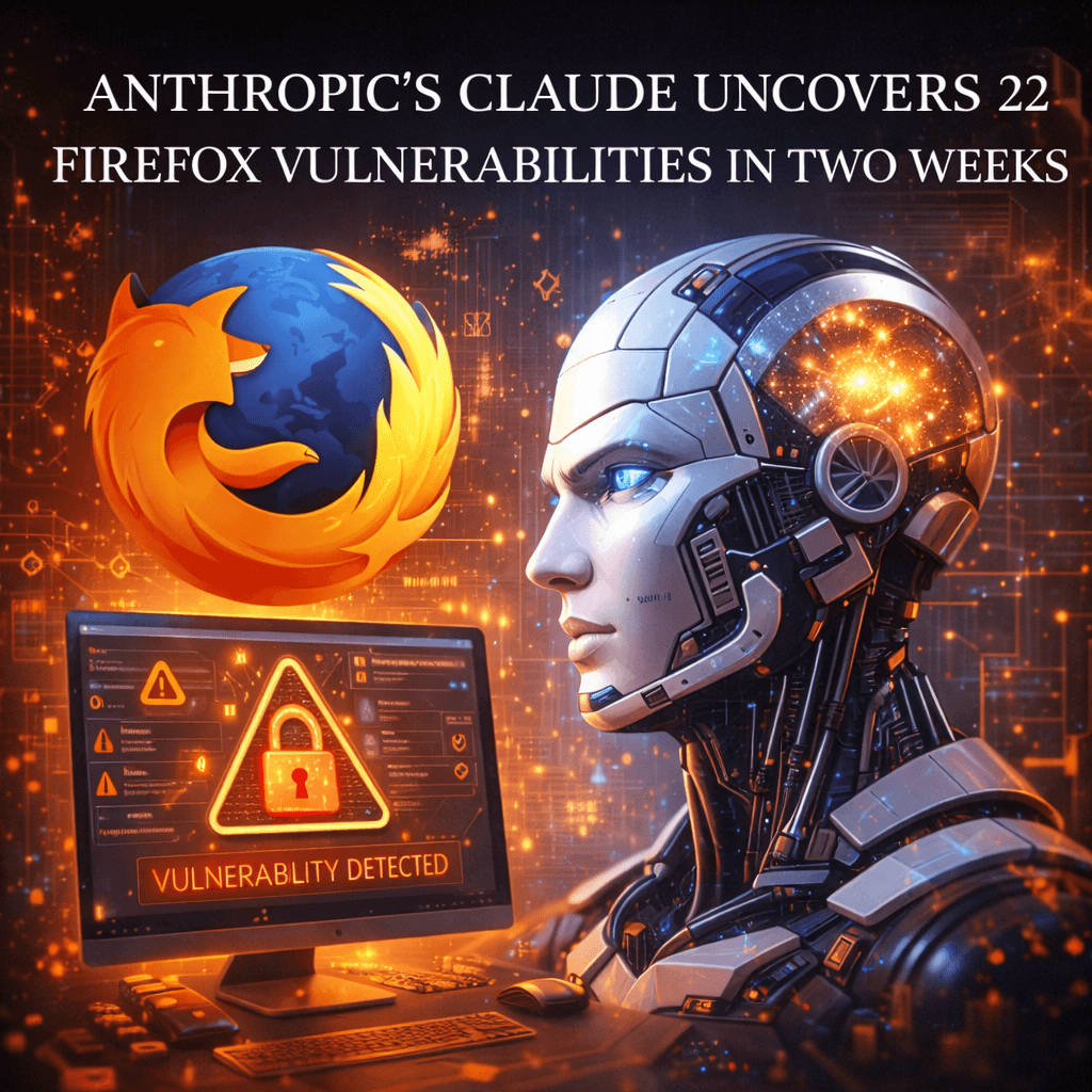 Anthropic's Claude Uncovers 22 Firefox Vulnerabilities in Two Weeks