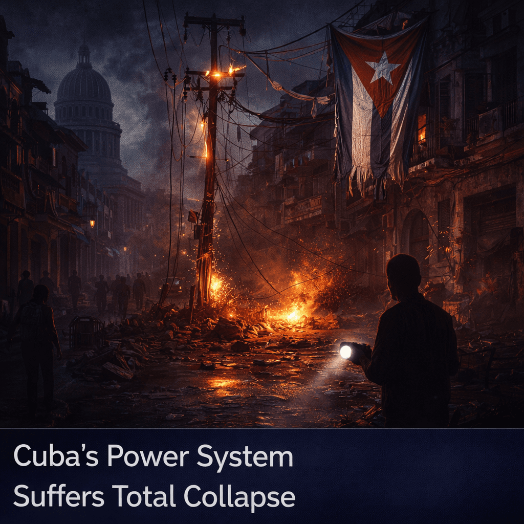 Cuba's Power System Suffers Total Collapse