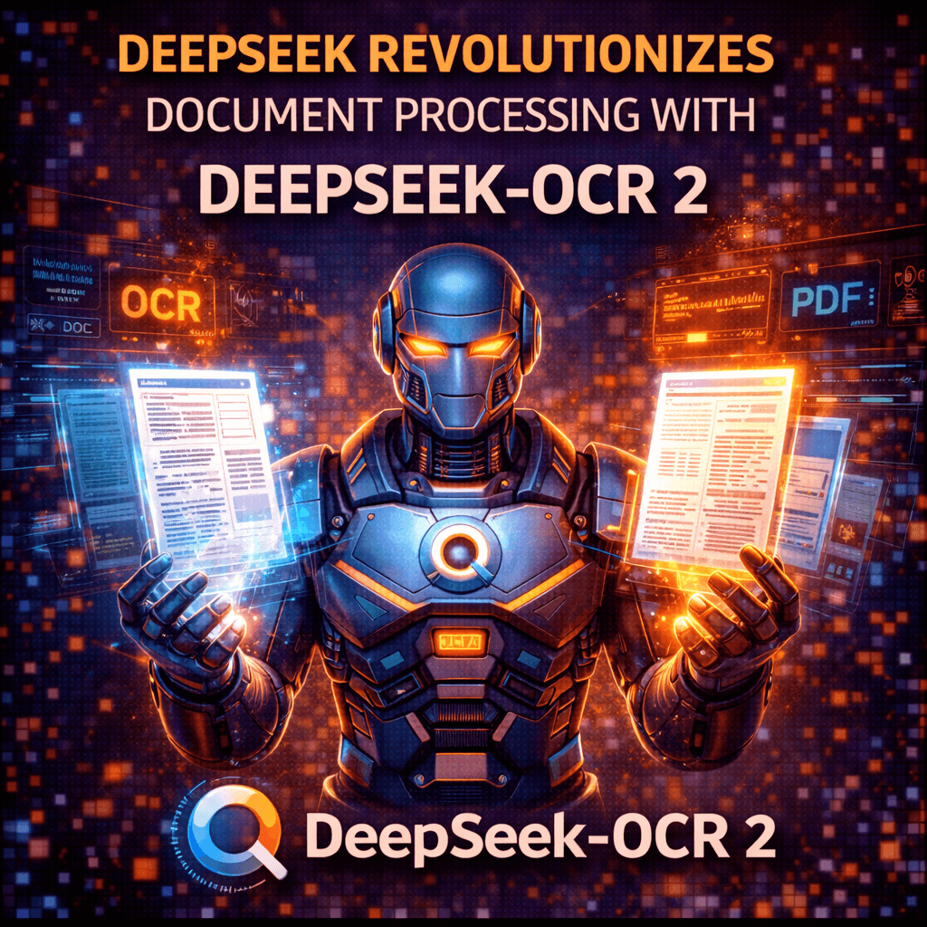 DeepSeek Revolutionizes Document Processing with DeepSeek-OCR 2