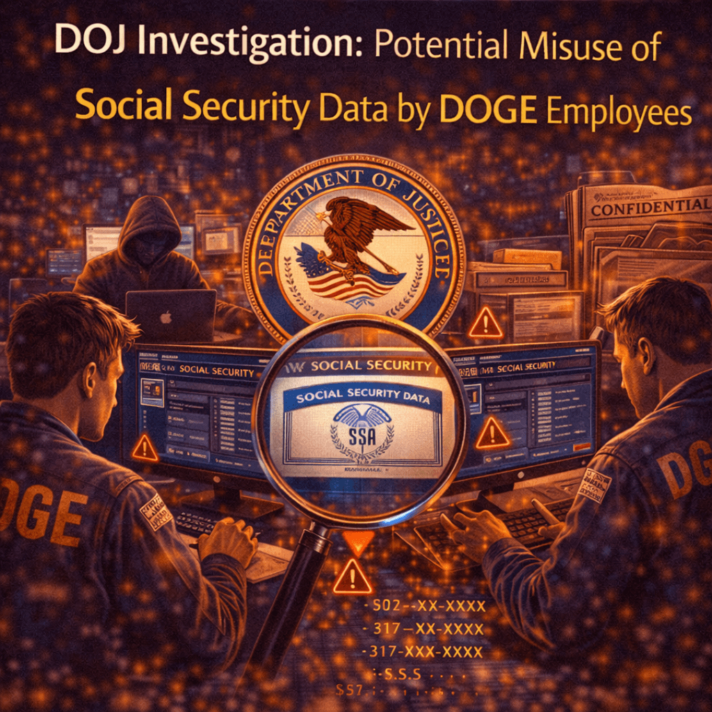 DOJ Investigation: Potential Misuse of Social Security Data by DOGE Employees
