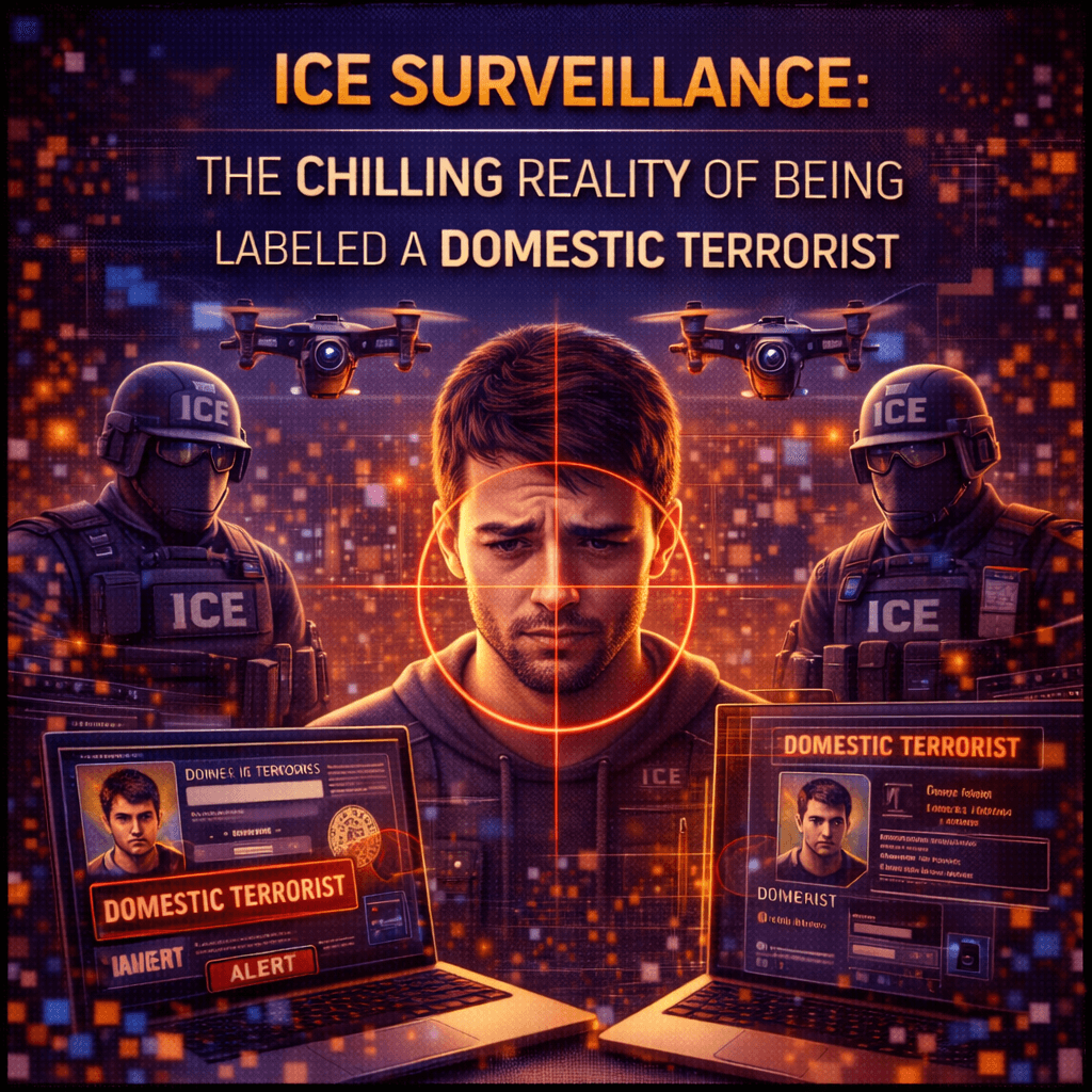 ICE Surveillance: The Chilling Reality of Being Labeled a Domestic Terrorist
