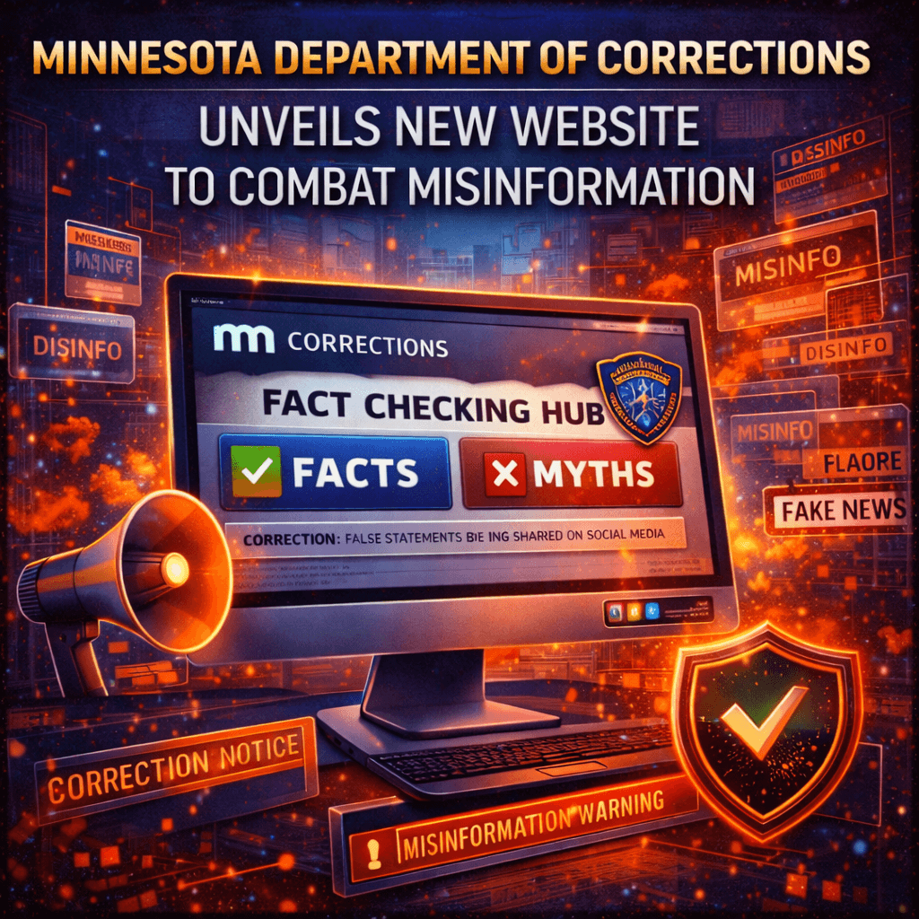 Minnesota Department of Corrections Unveils New Website to Combat Misinformation
