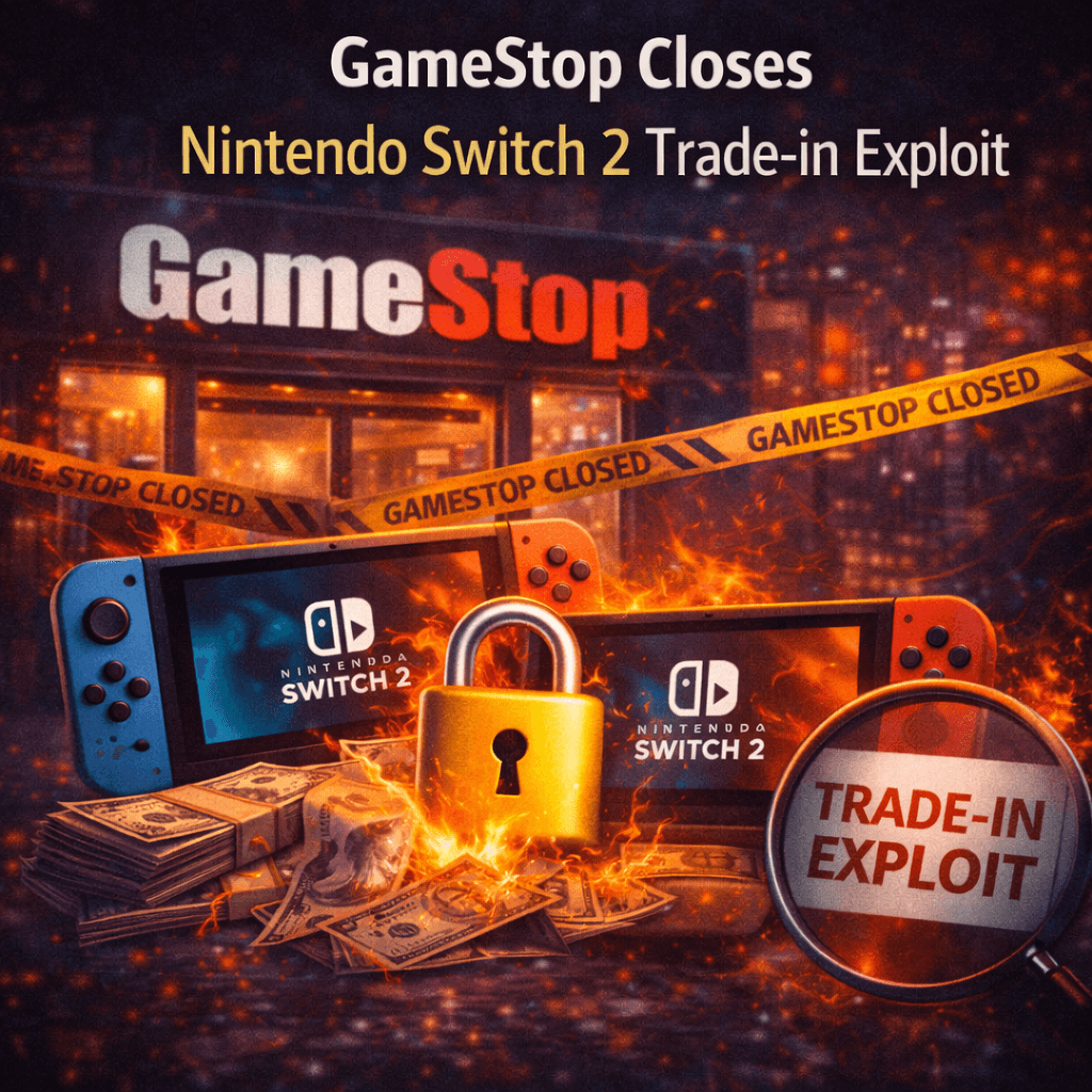 GameStop Closes Nintendo Switch 2 Trade-in Exploit