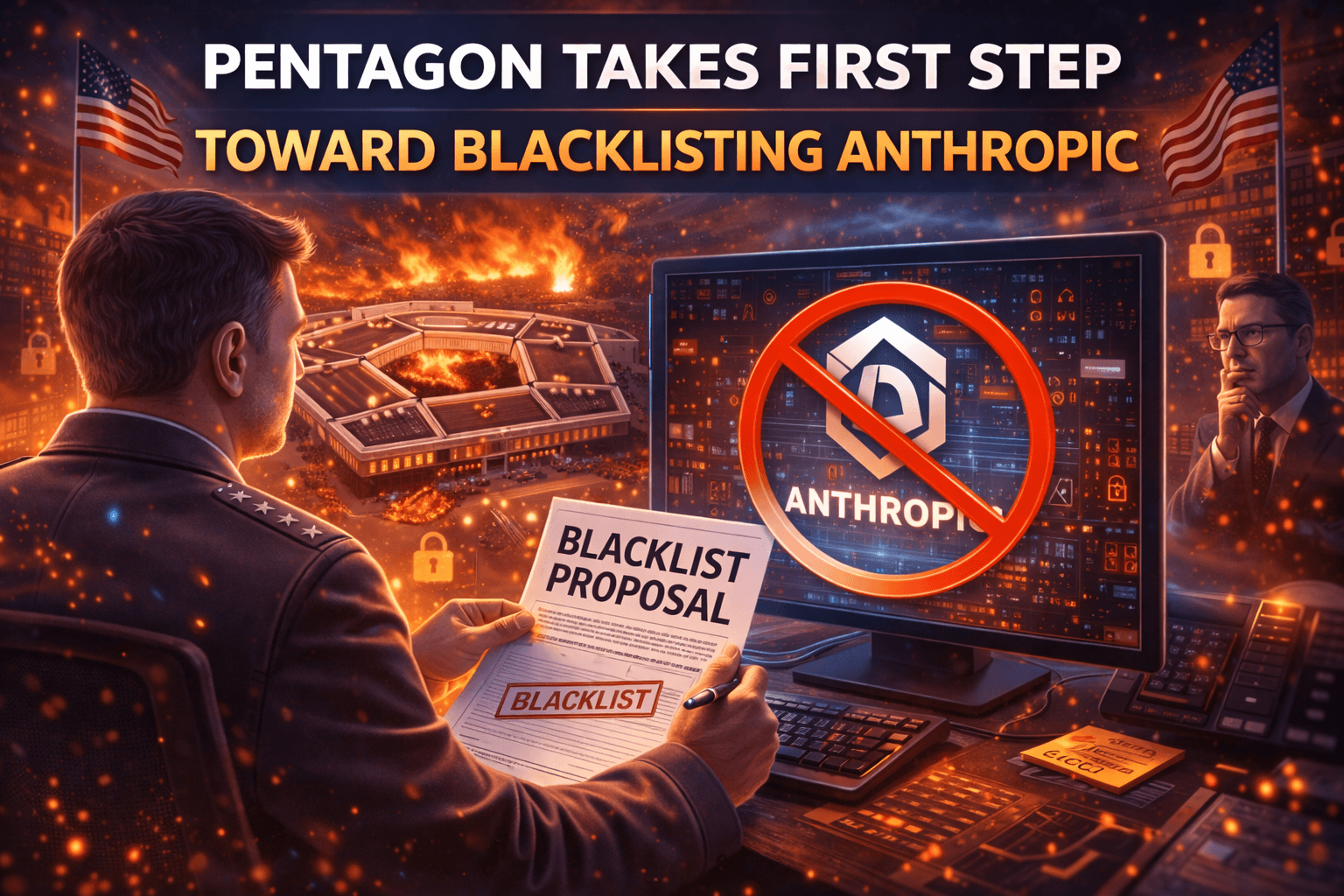 Pentagon Takes First Step Toward Blacklisting Anthropic