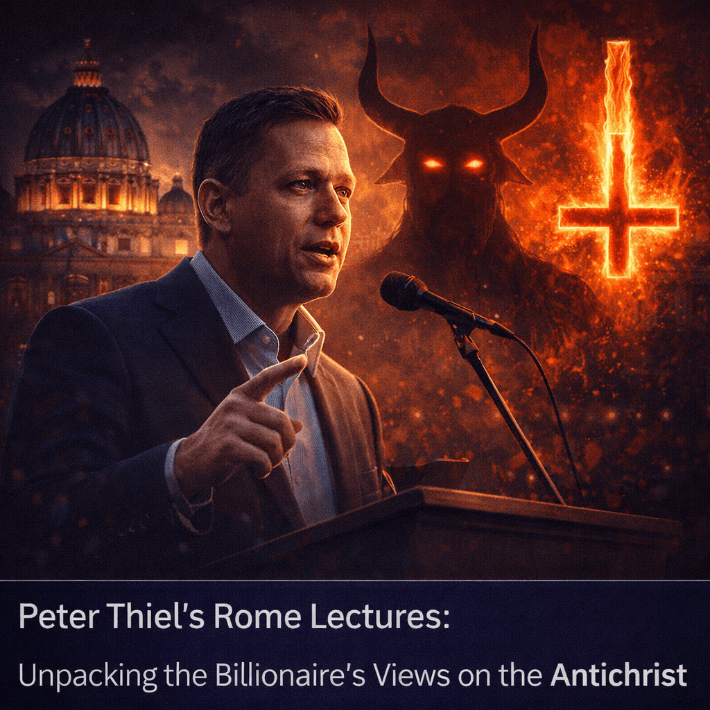 Peter Thiel's Rome Lectures: Unpacking the Billionaire's Views on the Antichrist