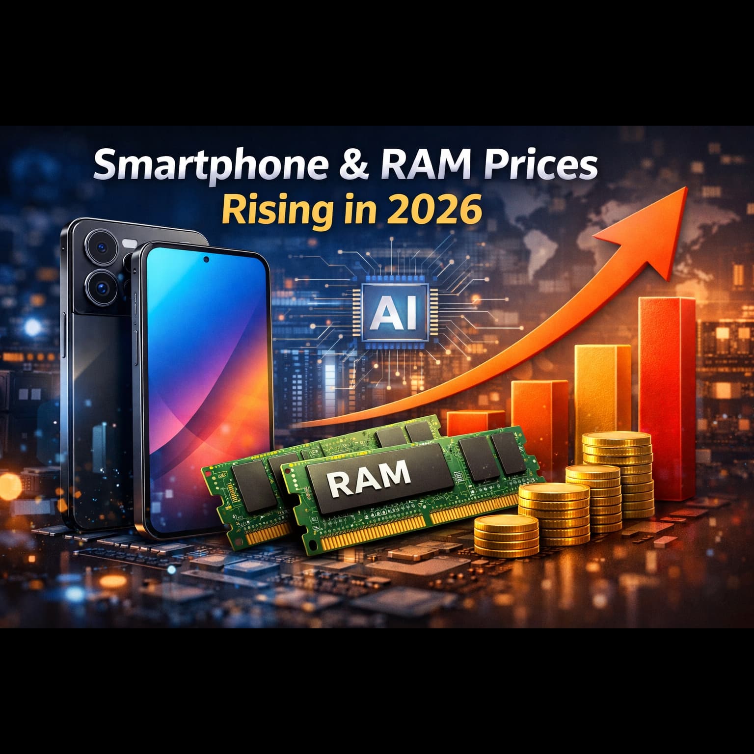 Why Smartphone and RAM Prices Are Going High in 2026