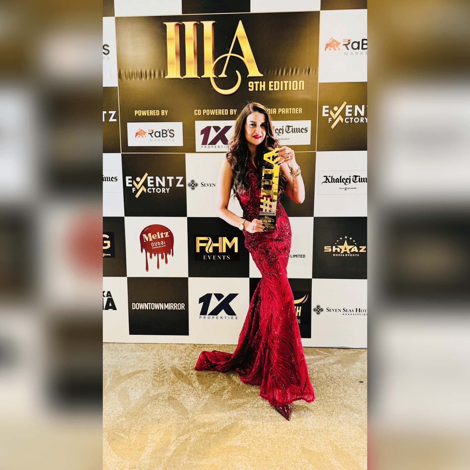 Dr. Sazina Khan from Receives Global Impact Icon Award at International Influencer Awards 2025 in Dubai