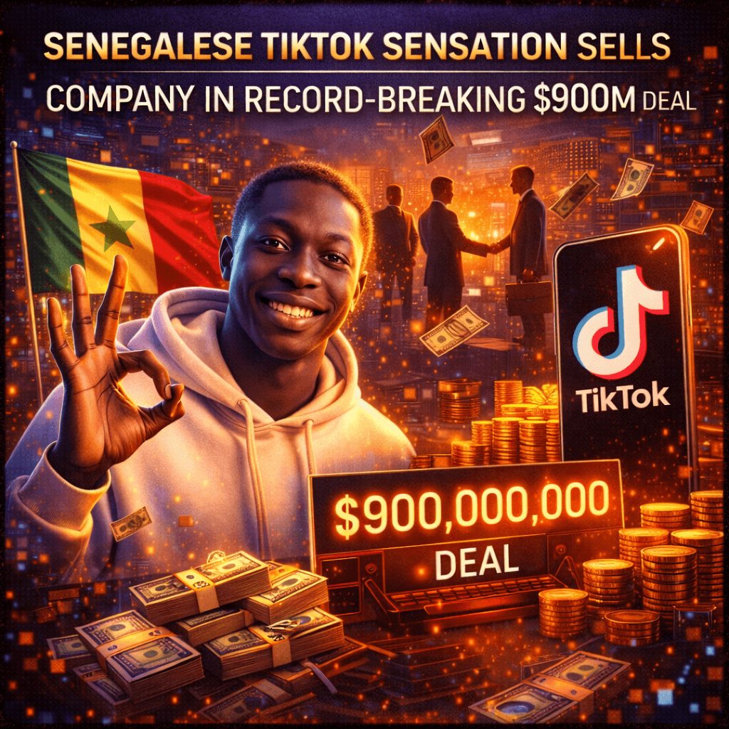 Senegalese TikTok Sensation Sells Company in Record-Breaking $900m Deal