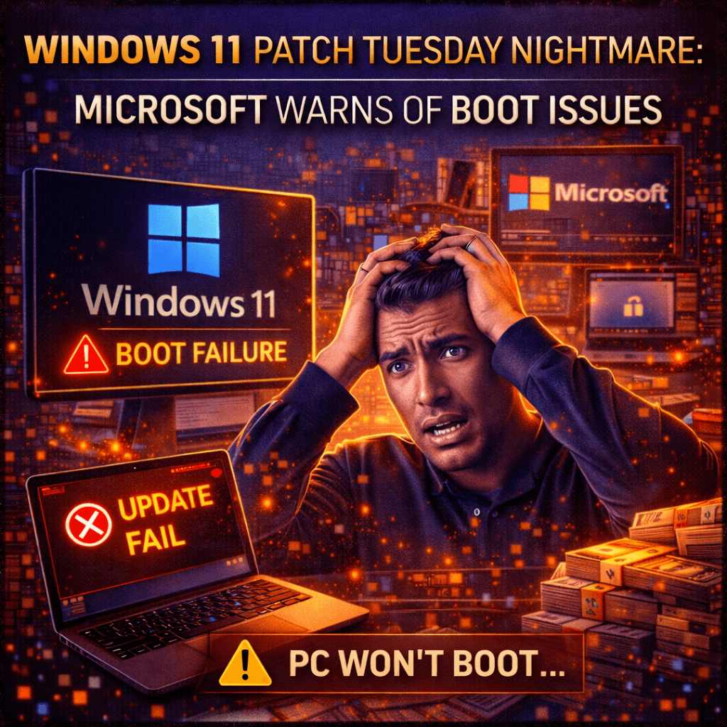 Windows 11 Patch Tuesday Nightmare: Microsoft Warns of Boot Issues