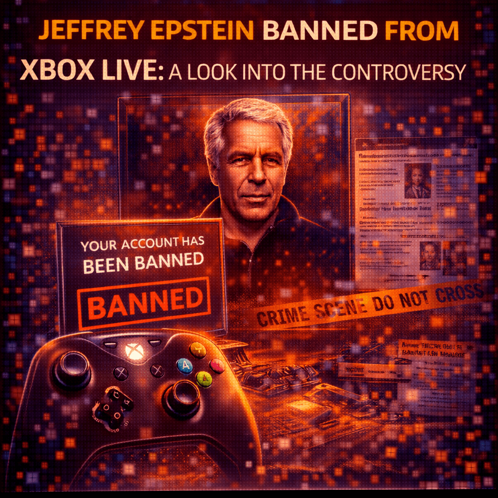 Jeffrey Epstein Banned from Xbox Live: A Look into the Controversy