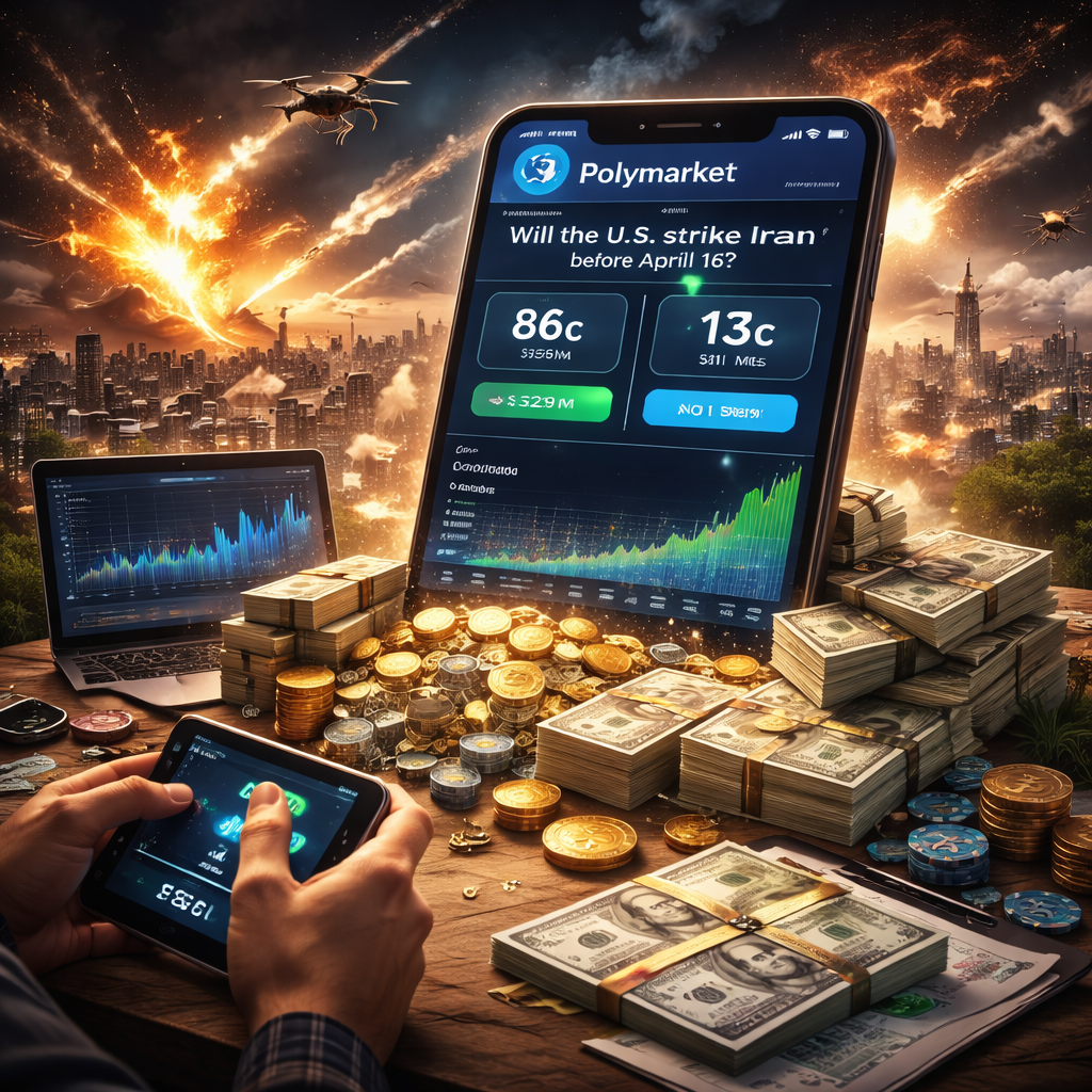 Polymarket Sees Surge in Trading Volume with $529M Traded on Bets Tied to Bombing of Iran