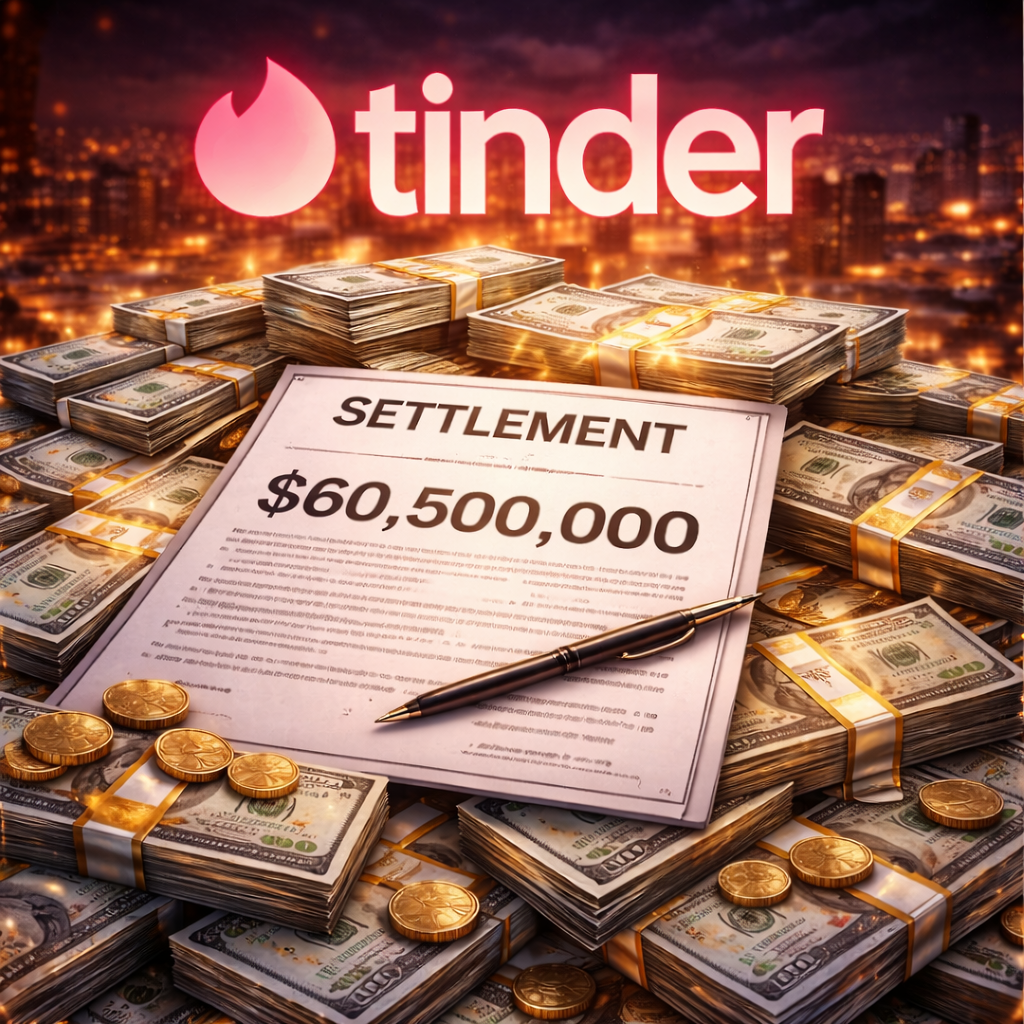 Tinder Agrees to Pay $60.5M in Settlement Over Discriminatory Pricing