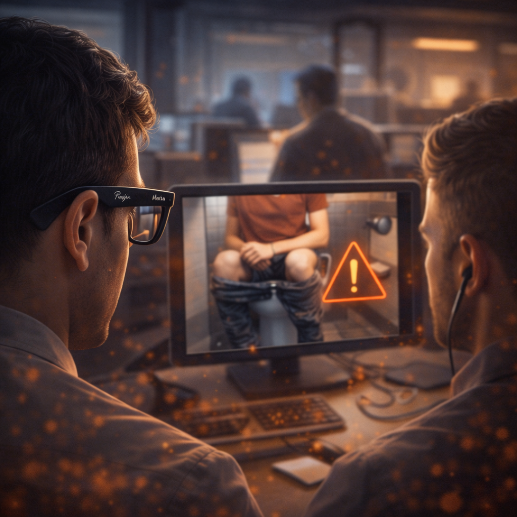 Workers Report Watching Ray-Ban Meta-Shot Footage of People Using the Bathroom