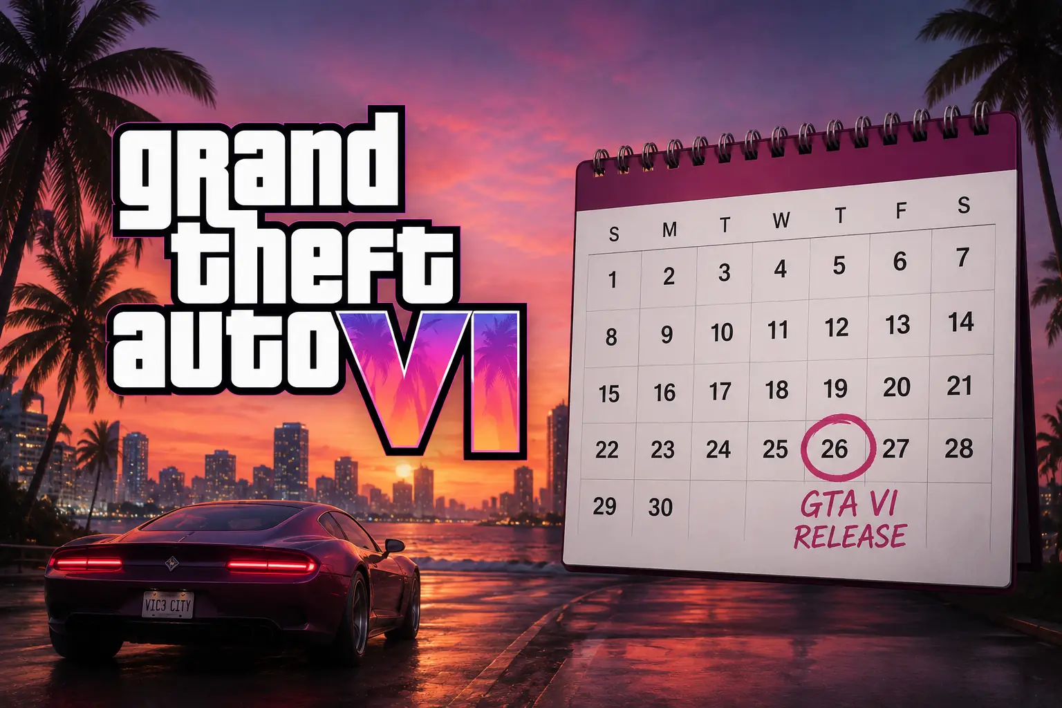 GTA VI Release Dominates Calendar