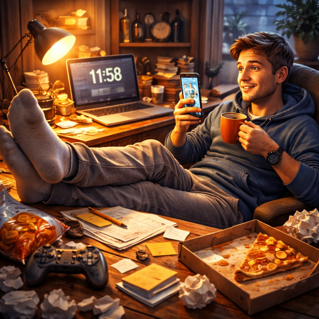 The Art of Procrastination: A Closer Look at Checking Later