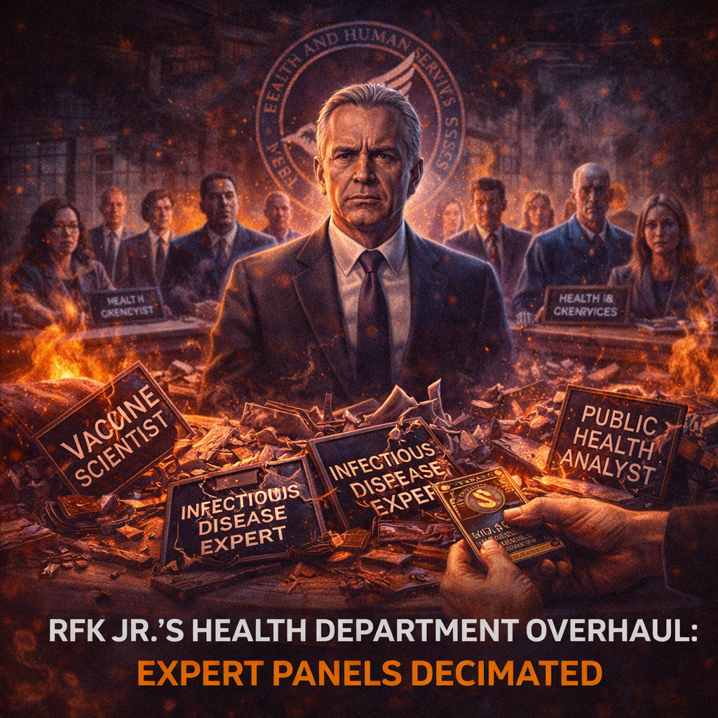 RFK Jr.'s Health Department Overhaul: Expert Panels Decimated
