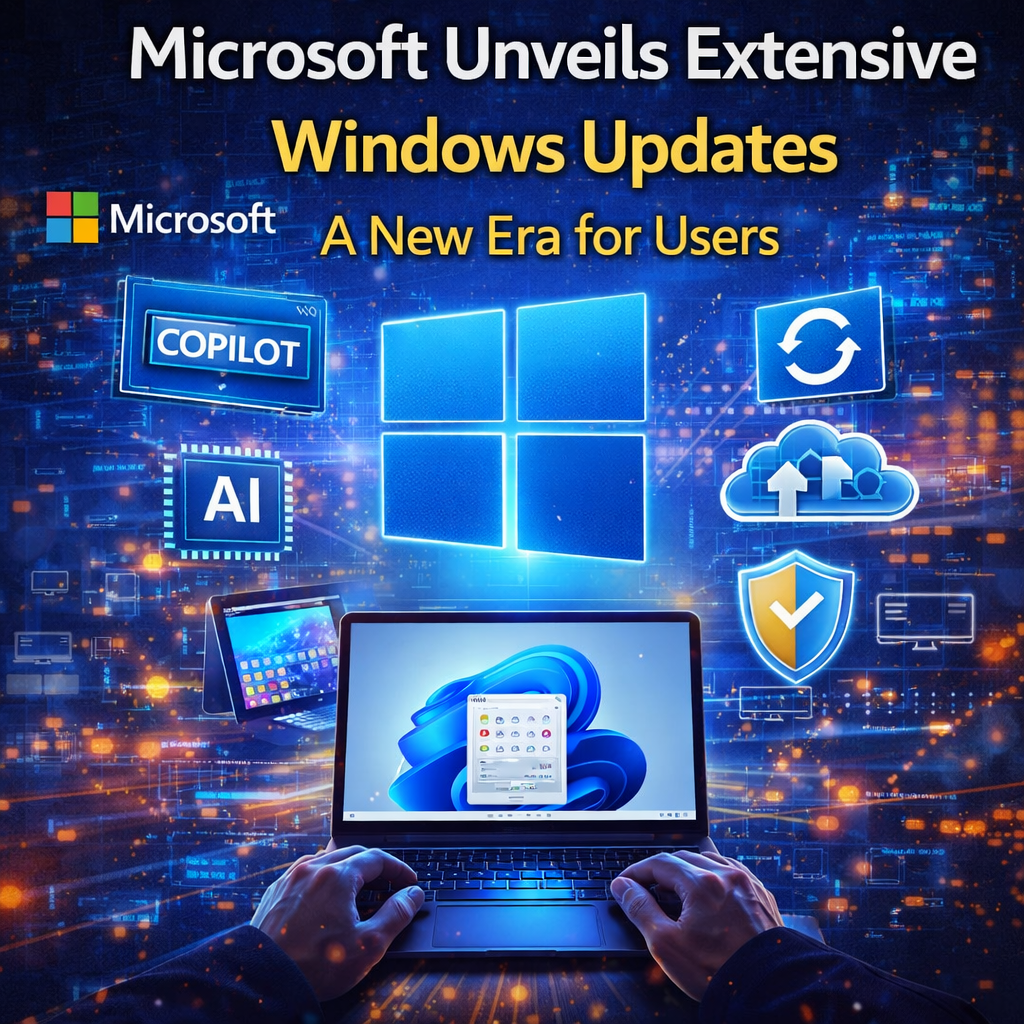 Microsoft Unveils Extensive Windows Updates: A New Era for Users