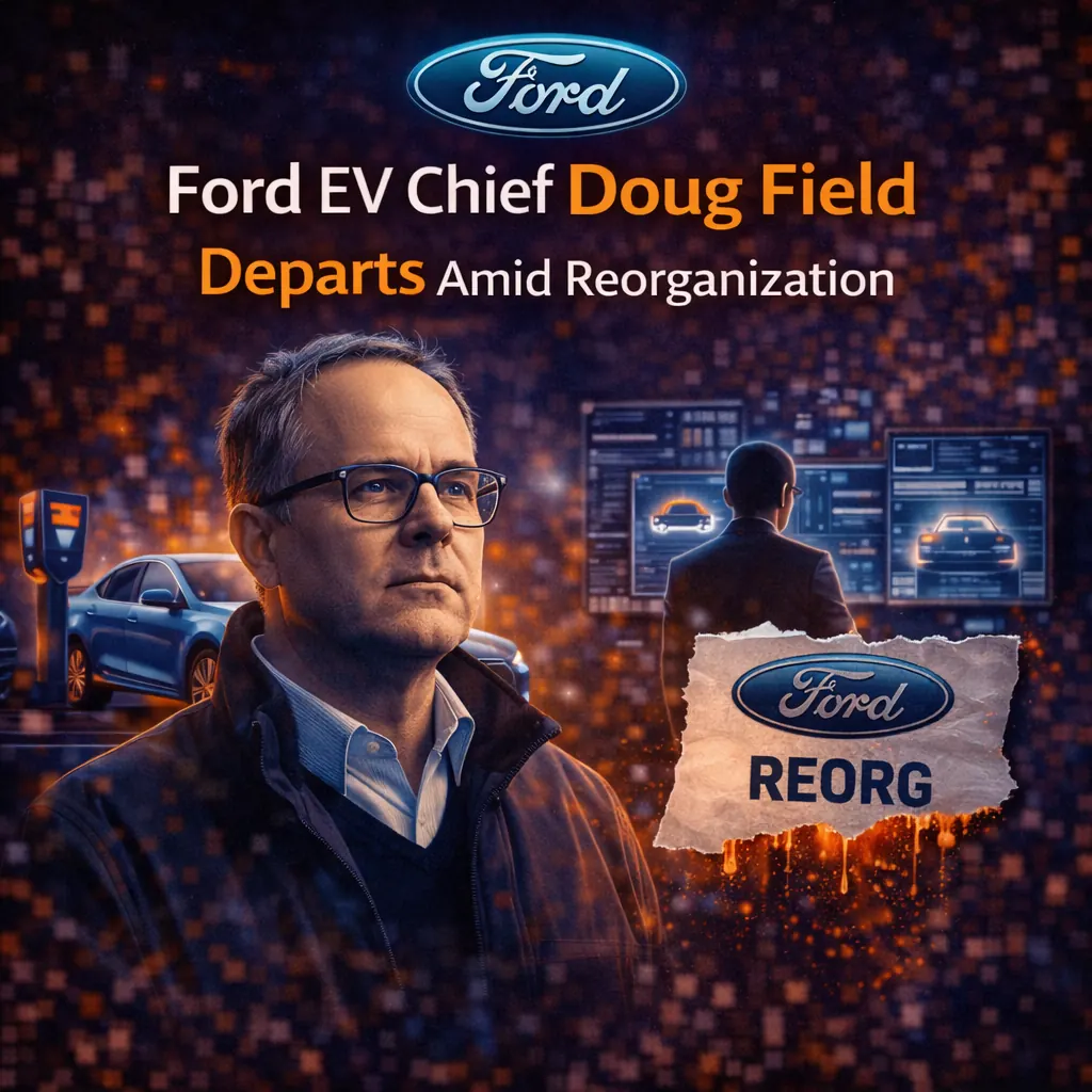 Ford EV Chief Doug Field Departs Amid Reorganization