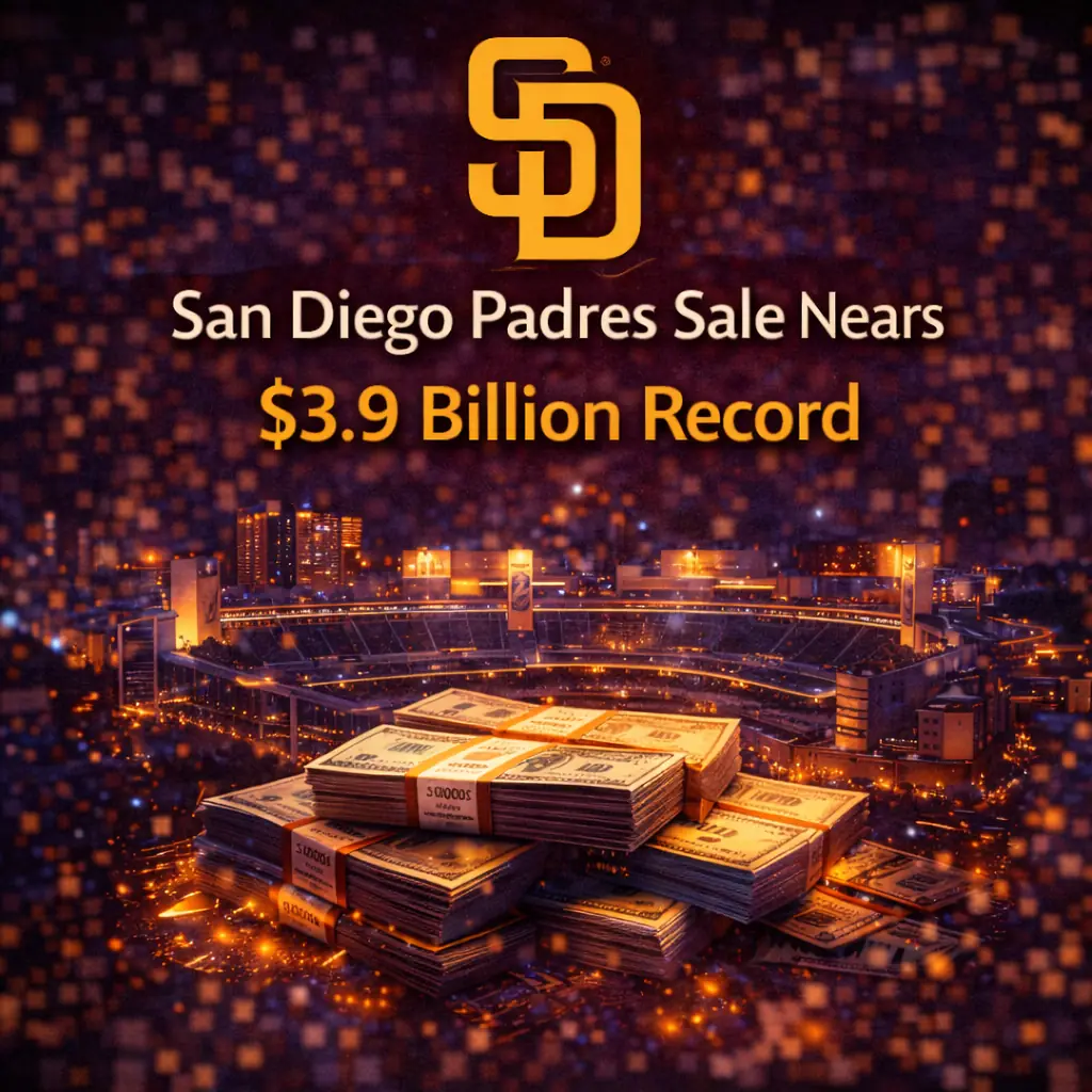 San Diego Padres Sale Nears $3.9 Billion Record