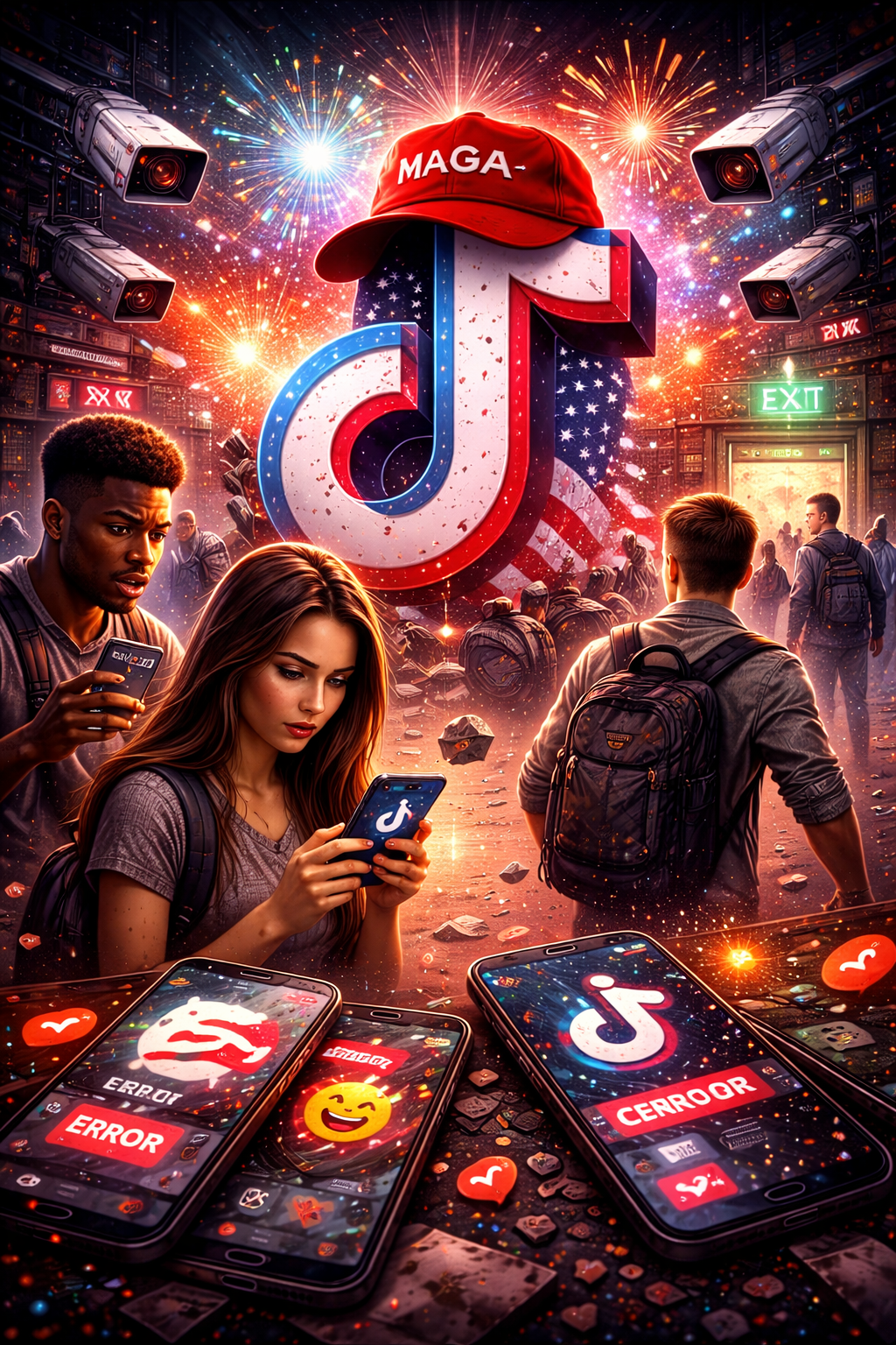 TikTok's MAGA Makeover: Censorship Fears and Tech Issues Drive Users Away