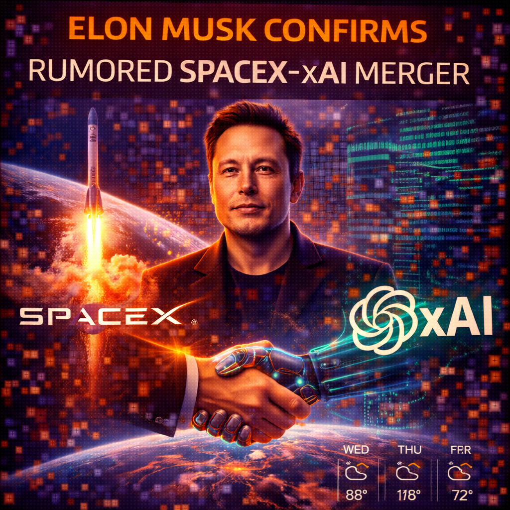 Elon Musk Confirms Rumored SpaceX-xAI Merger