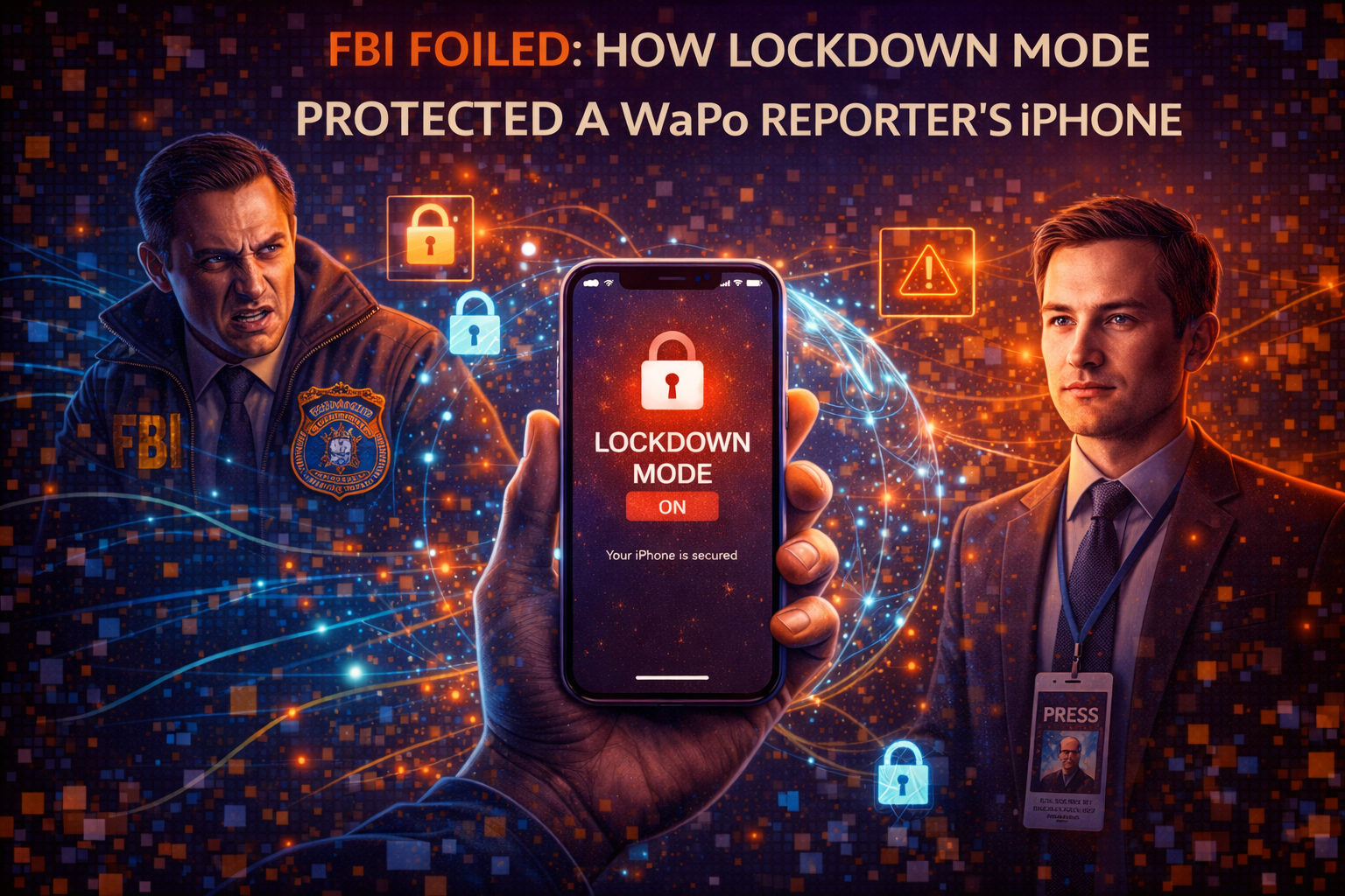 FBI Foiled: How Lockdown Mode Protected a WaPo Reporter's iPhone