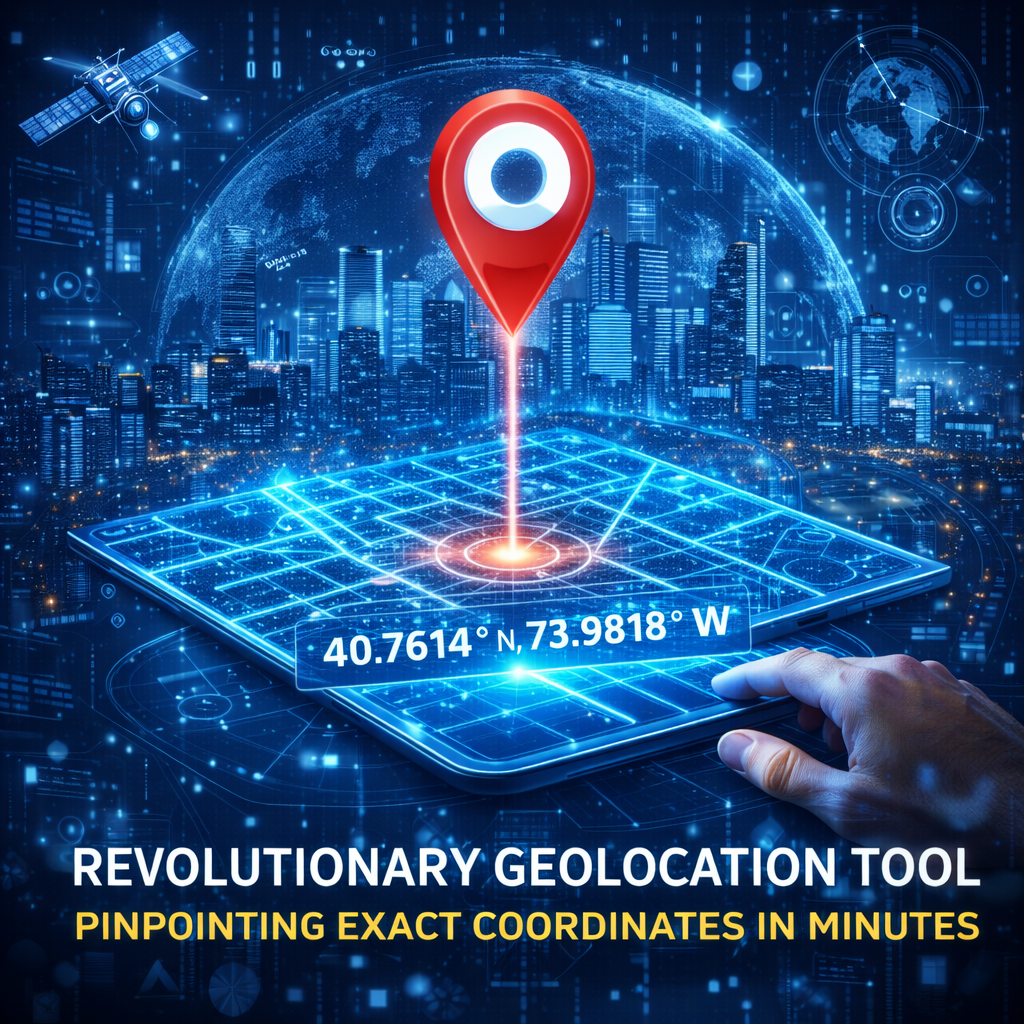 Revolutionary Geolocation Tool: Pinpointing Exact Coordinates in Minutes