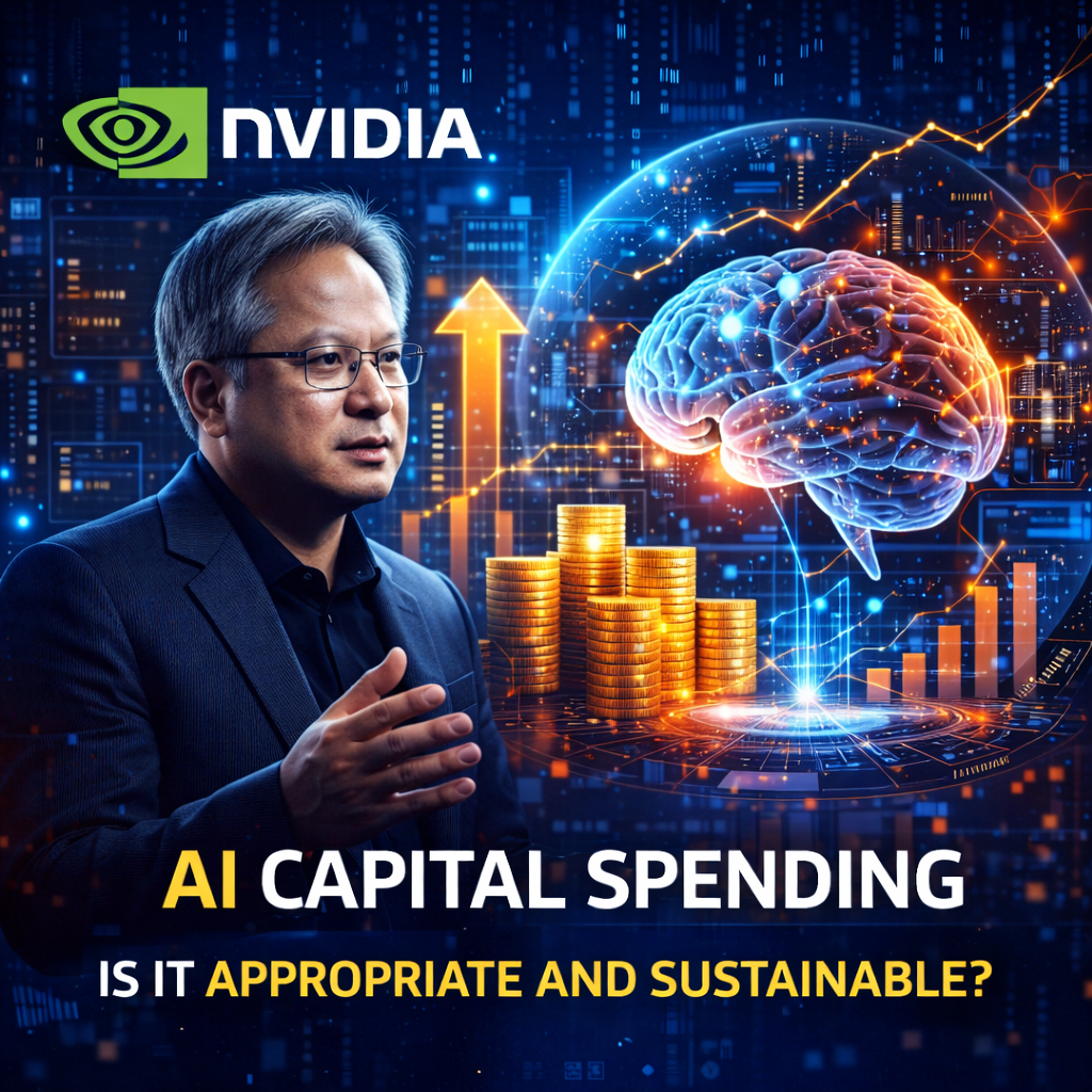 Nvidia CEO Weighs in on AI Capital Spending: Is it Appropriate and Sustainable?