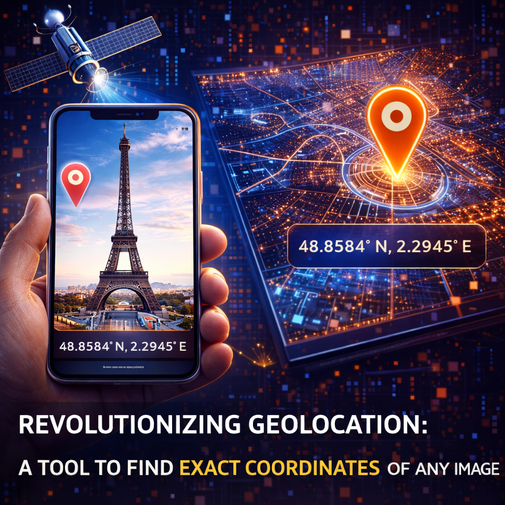 Revolutionizing Geolocation: A Tool to Find Exact Coordinates of Any Image