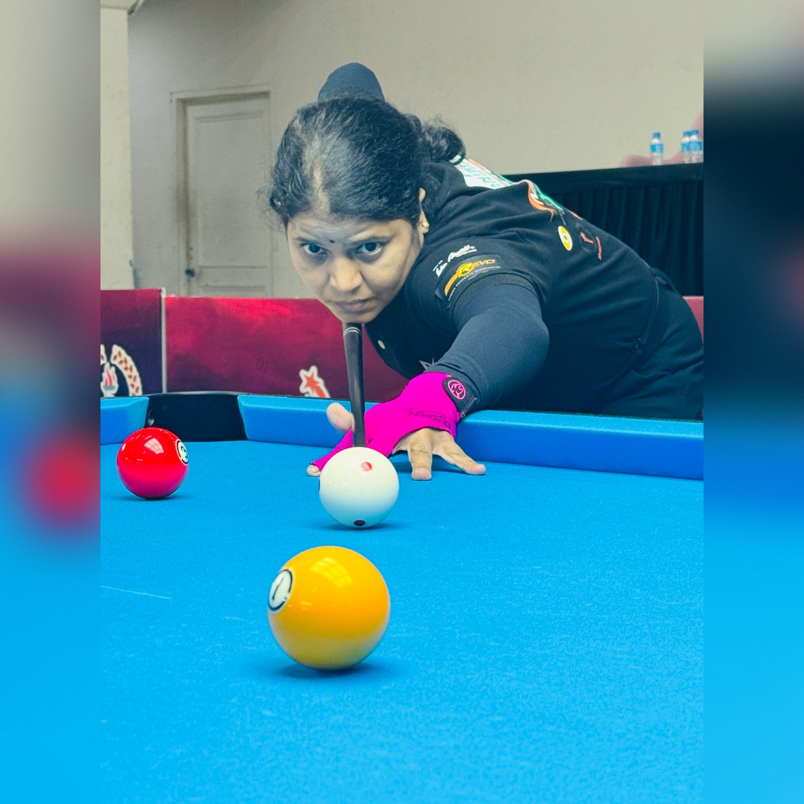 Chitra Magimairaj Clinches Women’s 9-Ball Title as Men’s 10-Ball Advances to Knockout Stage