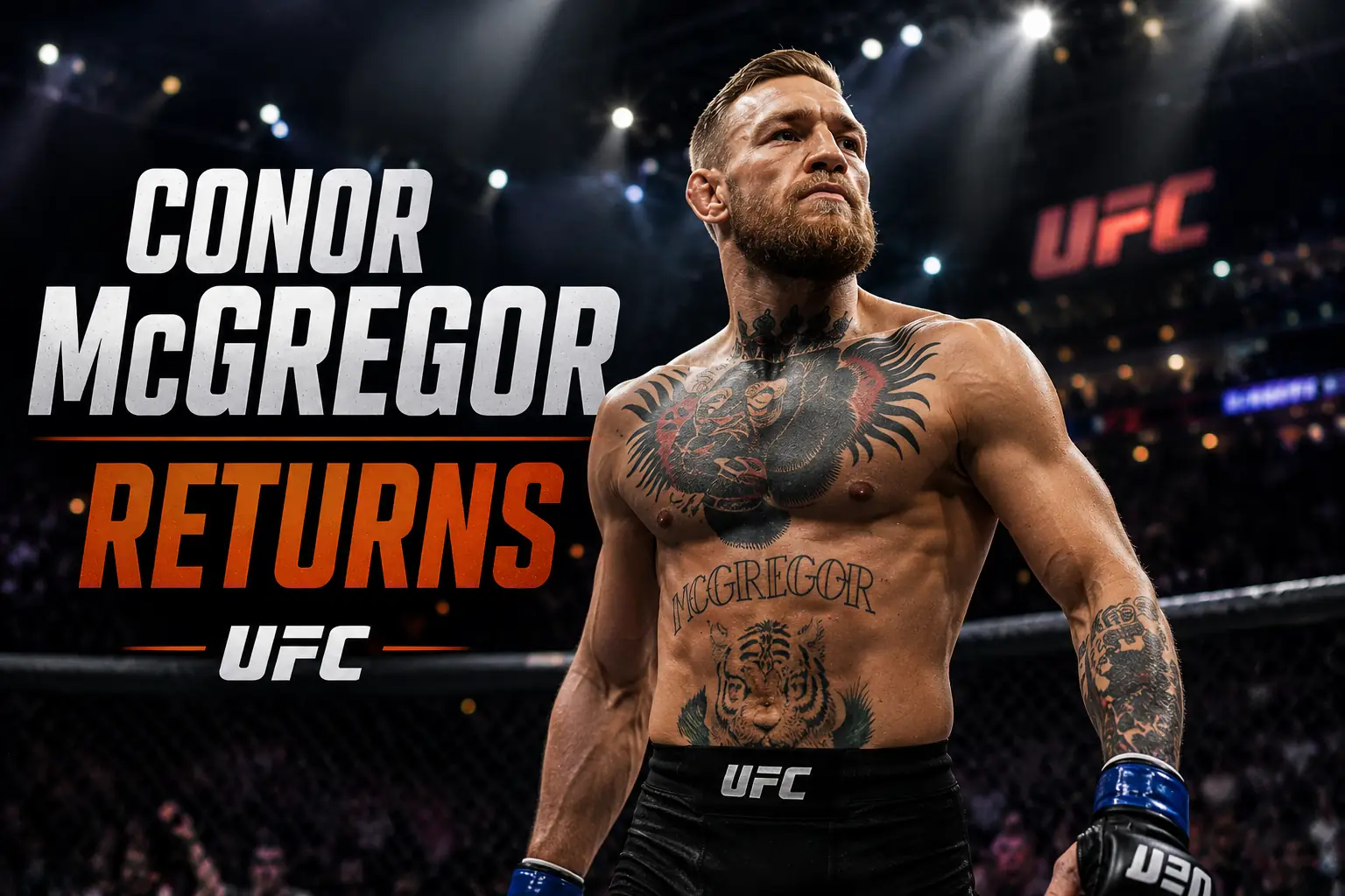 Conor McGregor Returns to UFC After 5 Years