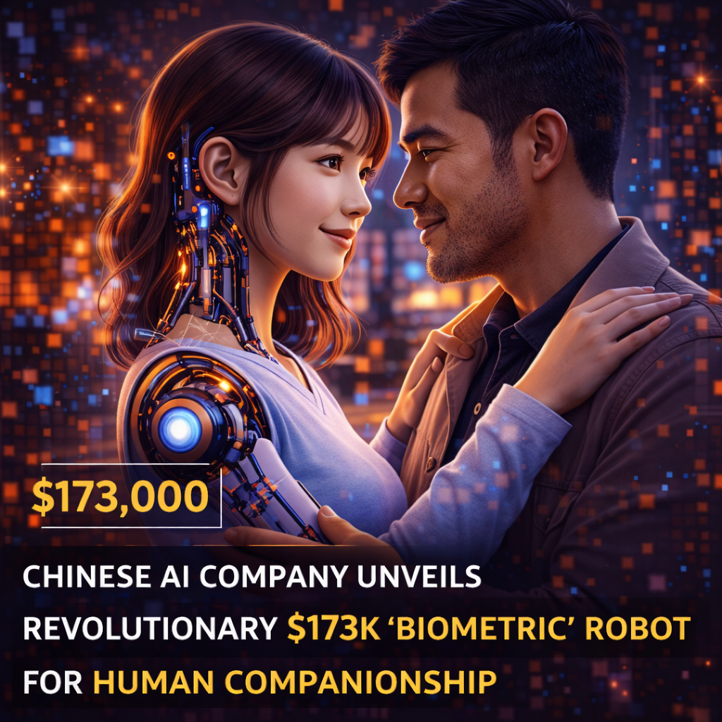 Chinese AI Company Unveils Revolutionary $173K 'Biometric' Robot for Human Companionship