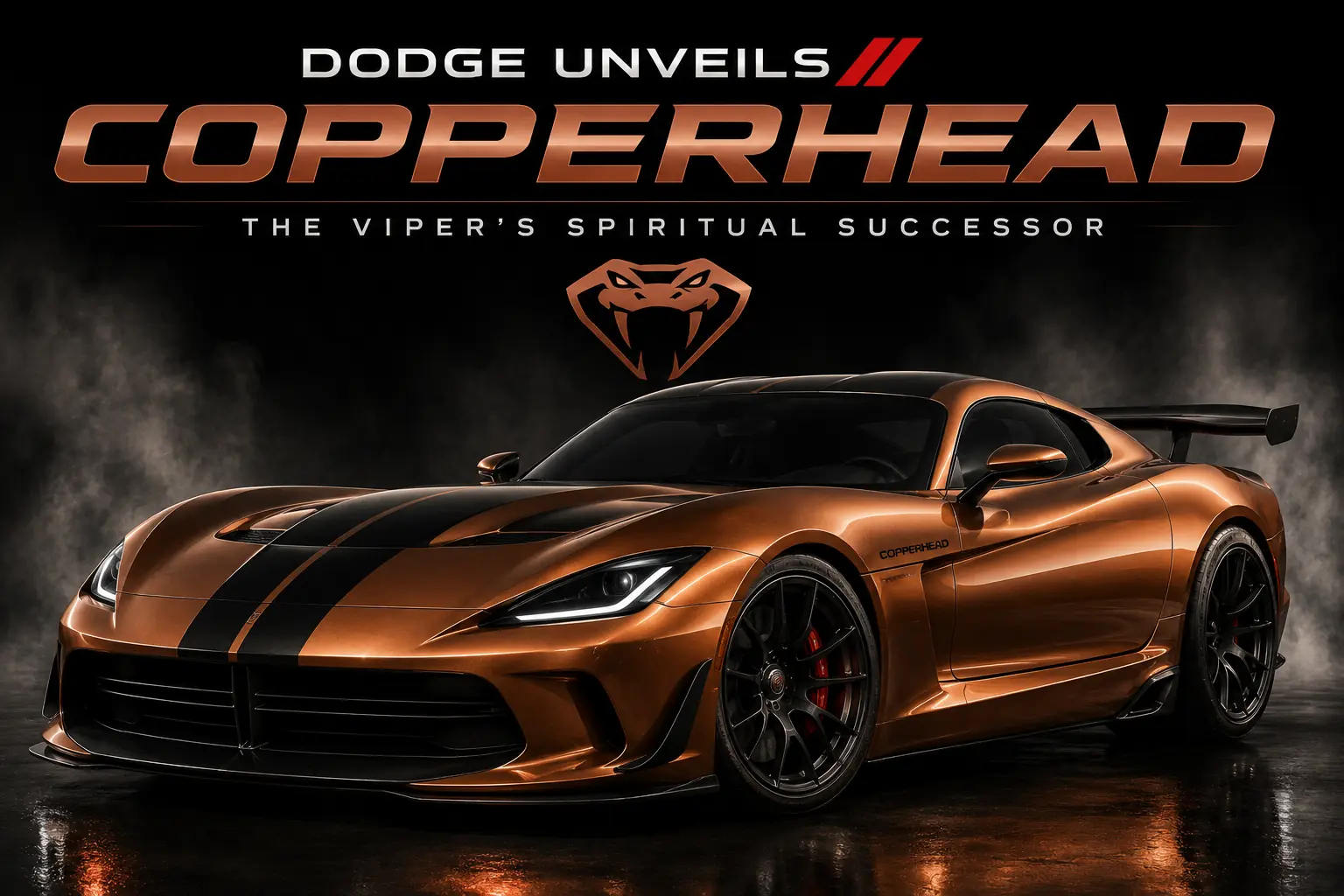 Dodge Unveils Copperhead: The Viper's Spiritual Successor
