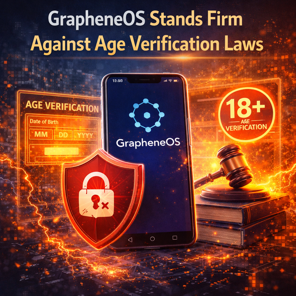 GrapheneOS Stands Firm Against Age Verification Laws