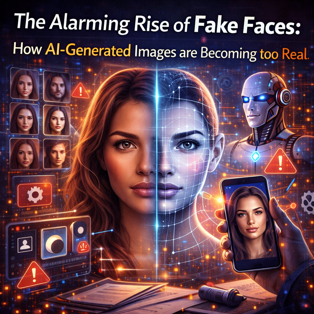 The Alarming Rise of Fake Faces: How AI-Generated Images are Becoming too Real