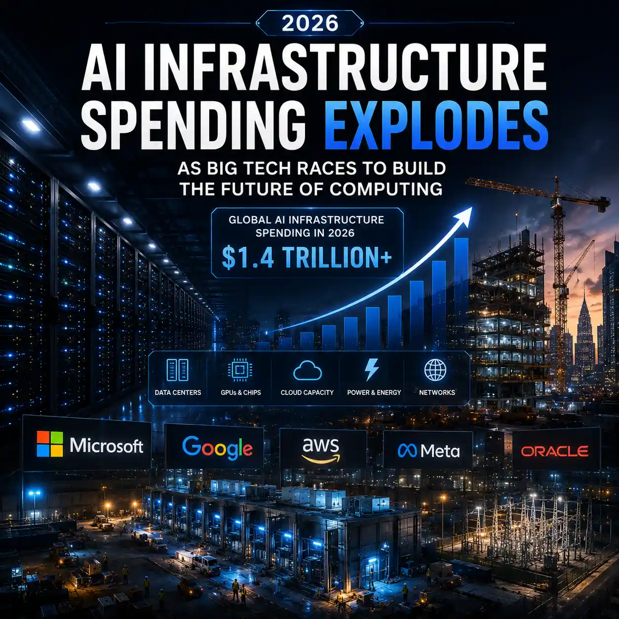 AI Infrastructure Spending Explodes in 2026 as Big Tech Races to Build the Future of Computing