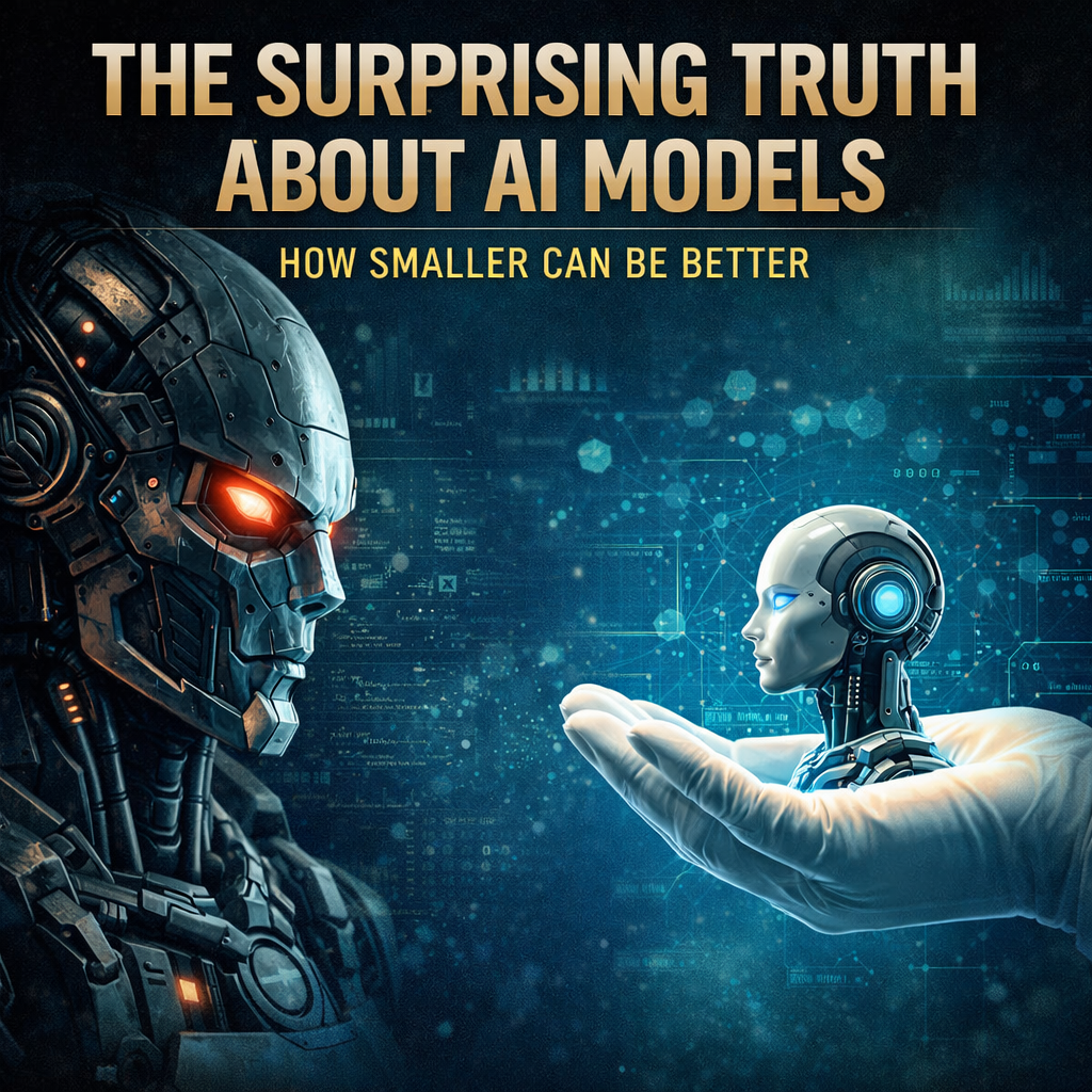 The Surprising Truth About AI Models: How Smaller Can Be Better